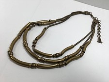 Collier LANVIN triple brin