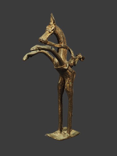 Art africain cavalier - africain., en