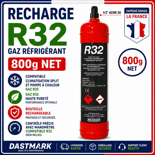 Bouteille gaz réfrigérant - bouteille,