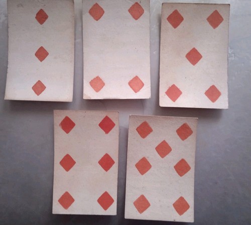 Cartes jouer anciennes - 5,