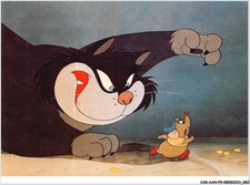 CAR-AANP9-DISNEY CPSM-0822 - CINDERELLA - GUS ET LUCIFER - 15x10cm