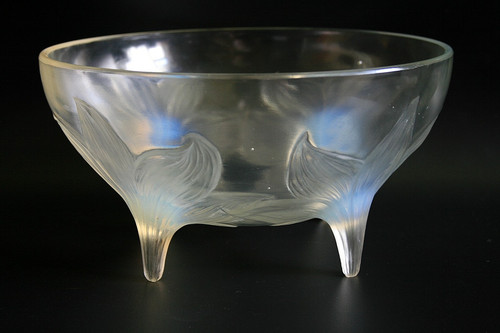 Ancien bol verre opalescent - ancien,