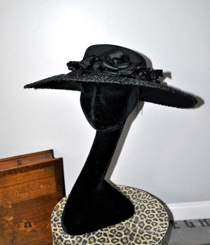 Chapeau capeline vintage - chapeau,