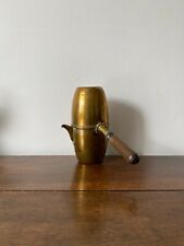 CAFETIERE VIENNOISE LAITON XIXEME ART POPULAIRE MOULIN A CAFE COFFEE MILL