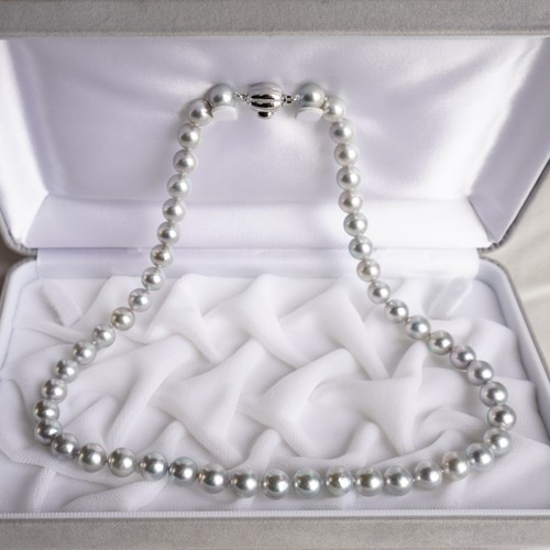 Collier rond perles akoya - collier,