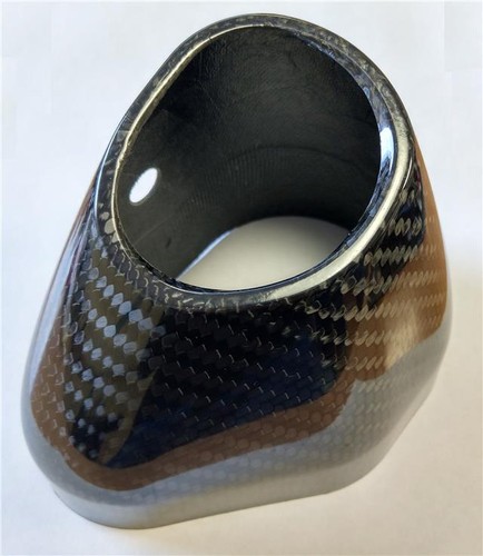 Yoshimura r77 carbon fibre end - carbon,