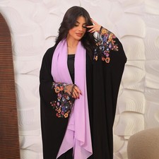 Robe Cardigan Femme Ouverte Abaya Kaftan Musulman Kimono Robe Dubaï Abayas Maxi