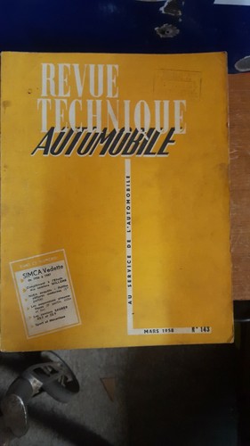 Rta simca vedette - rta,