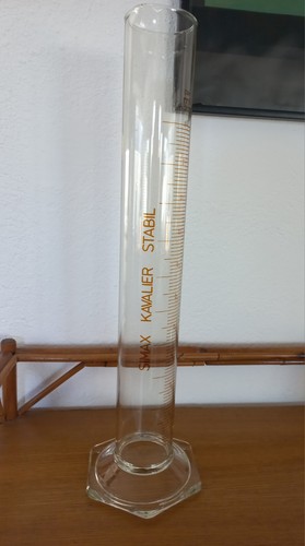 Grande éprouvette verre - grande, en