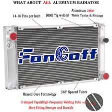 3 Rangées Aluminum Radiateur Pour 85-1991 Porsche 944 2.5L Turbo S2 3.0L MT