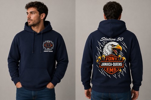 Fdny ems hoodie - ems, station