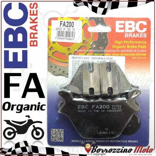 Plaquettes frein arrière ebc - frein,