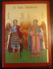 Icône Ange Michael Gabriel