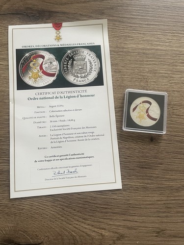 Ancienne médaille argent