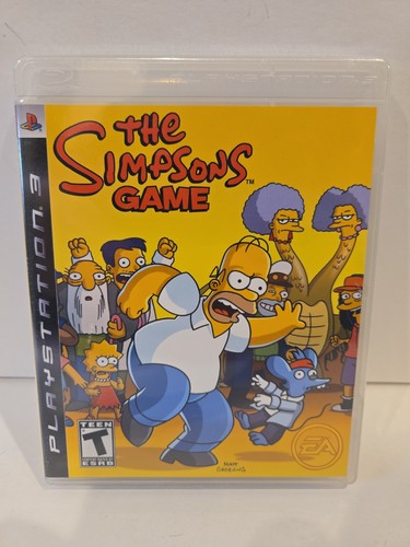 The simpsons game - simpsons, poster