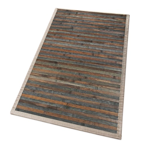 Tapis bambou bois - bambou, en
