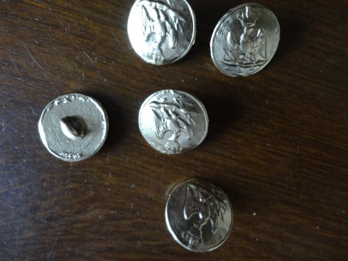 Lot boutons aigle garde - lot, de
