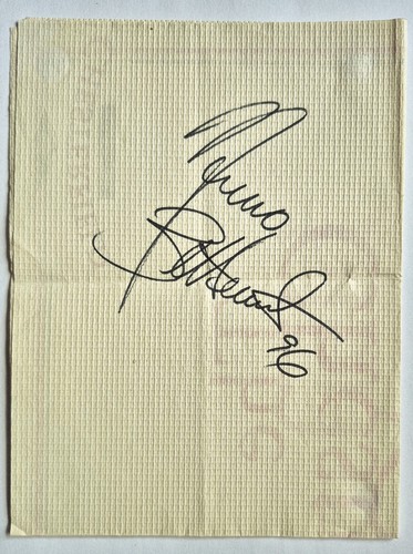 Autograph nuno bettencourt - autograph,