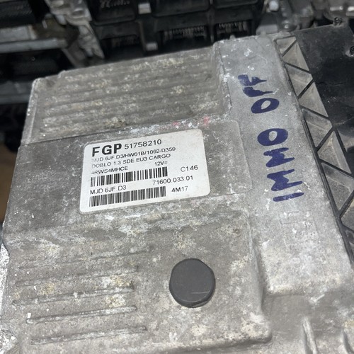 Calculateur mjd6jf 51758210 - calculateur, mjd6jf.d3