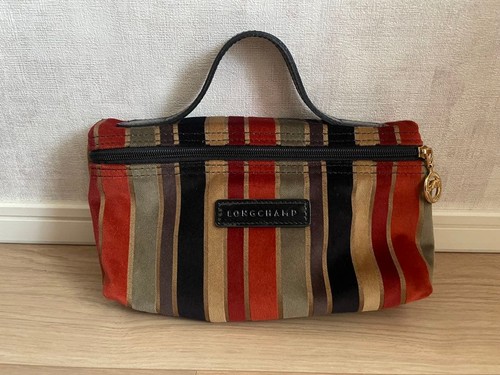Longchamp stripe cosmetic - longchamp,