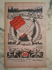 Publicité Guide MICHELIN 1920