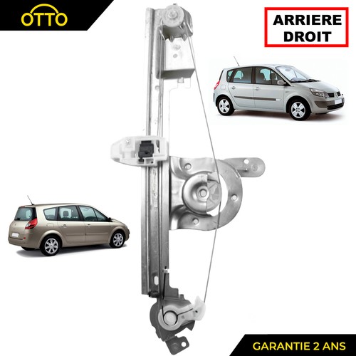 Leve vitre arriere droit - vitre,