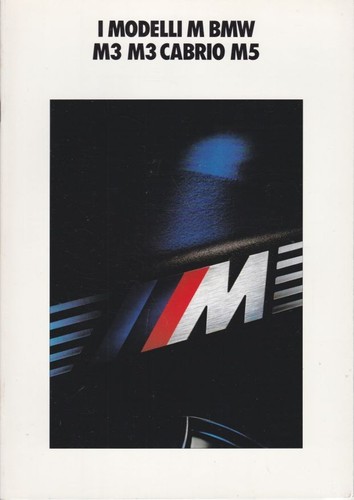 Catalogue brochure bmw e30 - catalogue,