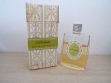 ANCIEN FLACON EAU DE COLOGNE OFFRANDE DE CHERAMY BE