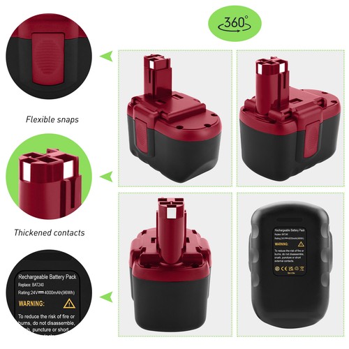 0ah 24v batterie pour - 24v,