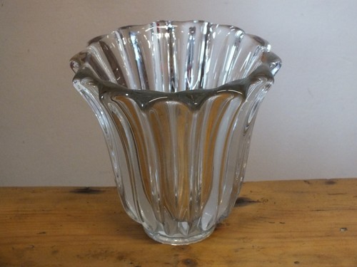 Vase années en cristal - vase,