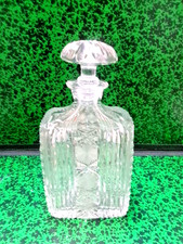 Superbe Carafe à Whisky en Cristal vintage