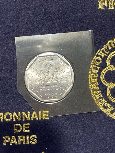 Monnaie francs 1986 unc - monnaie,