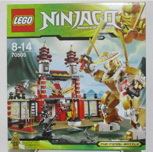 lego ninjago temple feu