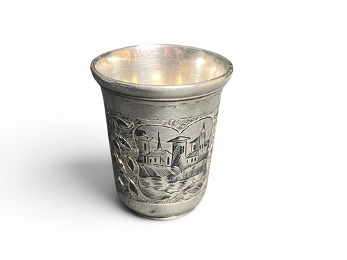Gobelet vodka argent russe - gobelet,