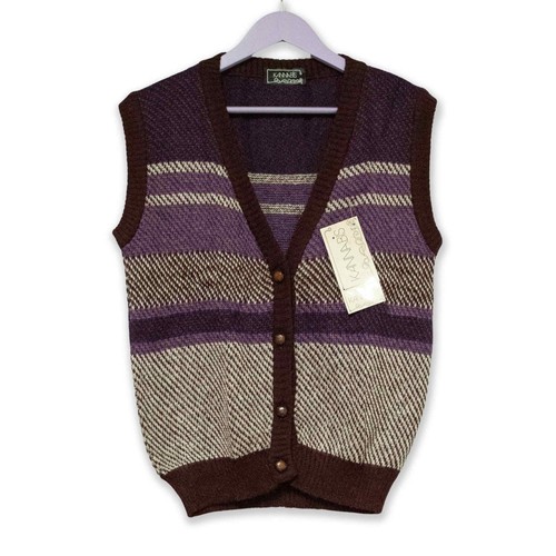 Gilet vintage mohair - gilet,