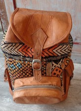 Sac à dos ethnique vintage en