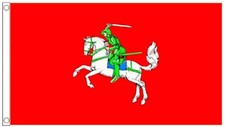 Drapeau médiéval chevalier