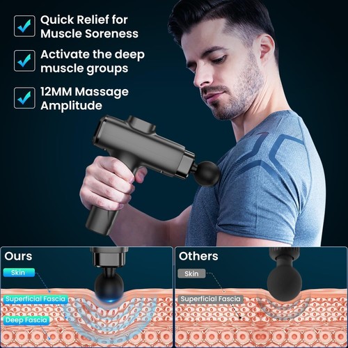 Pistolet massage musculaire - de,