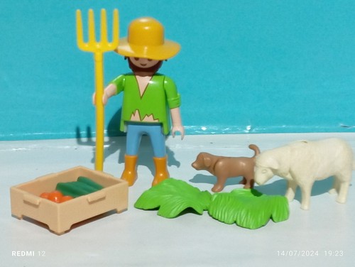 Figurines playmobil fermier - figurines,