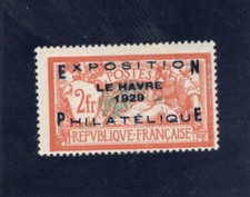 TIMBRE EXPOSITION HAVRE N°