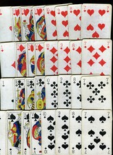 JOUET BONUX - JEU DE 32 CARTES - COMPLET ET BON ETAT