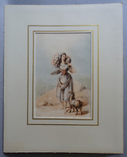 Dessin original sanguine mine