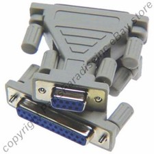 Lot10 DB25~DB9pin Female~F