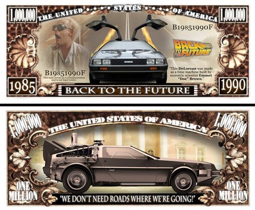 Retour vers futur - le, billet