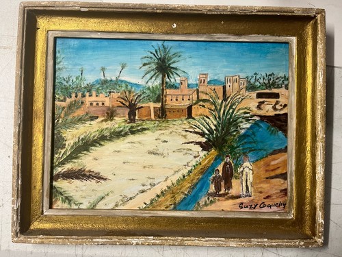 Tableau orientaliste huile - tableau,