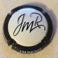 Capsule de champagne RIGOT J. M. (13. estampée ctr noir)