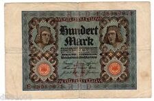 GERMANY Allemagne Billet 100 MARK 1920 P69 BERLIN BON ETAT