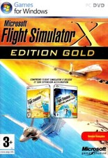 FLIGHT SIMULATOR X - EDITION GOLD / JEU PC / EXCELLENT ETAT / VERSION FRANCAISE