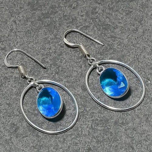 Boucles oreilles facettes en - boucles, d'oreilles