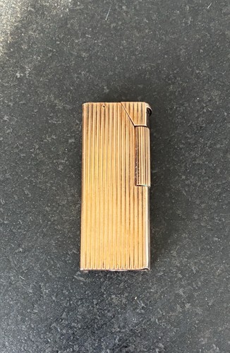 Briquet plaqué marque - briquet, or